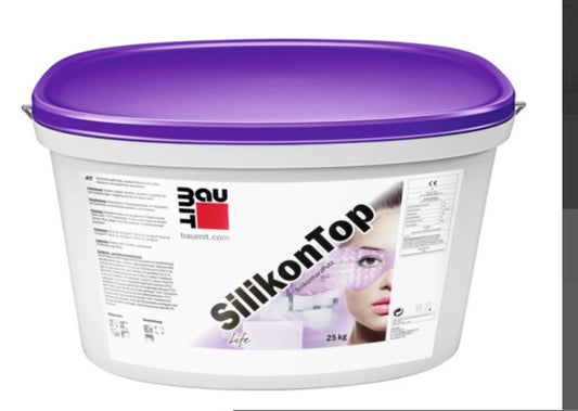 Baumit Silikonputz SilikonTop mit Kratzstruktur 1,5 mm 25 kg