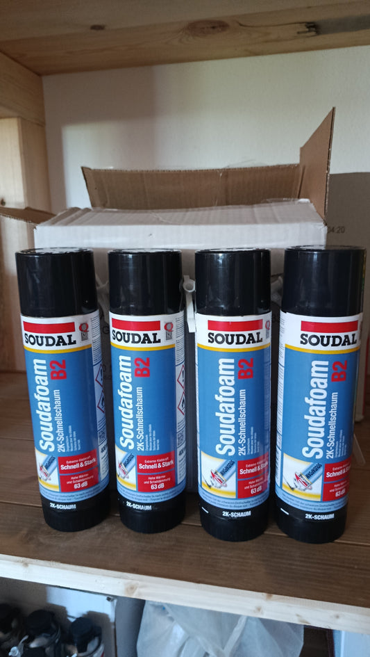 Soudal Zargenschaum 2K Soudafoam Pistolenschaum